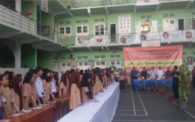 Siswa SMPN 5 Makassar Belajar Jadi Pemimpin