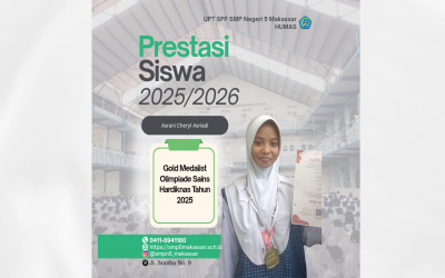 Asrani menyabet medali emas pada ajang Olimpiade Sains Hardiknas 2025