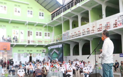 Danny Pomanto Resmikan Rehabilitasi Atap SMPN 5 Makassar