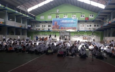 Hari Pertama Sekolah, 320 Siswa Baru Mengikuti MPLS di SMPN 5 Makassar